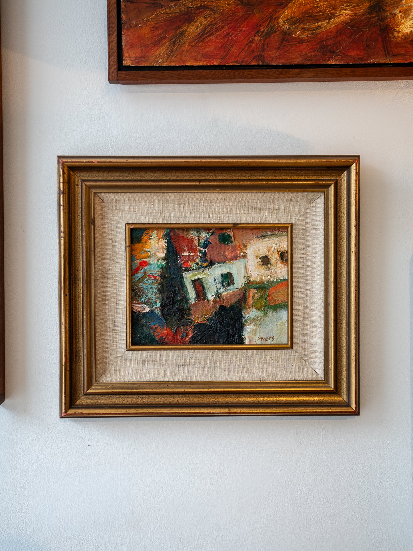 Trevor Stubley (British 1932-2010) "Landscape on Pavos"