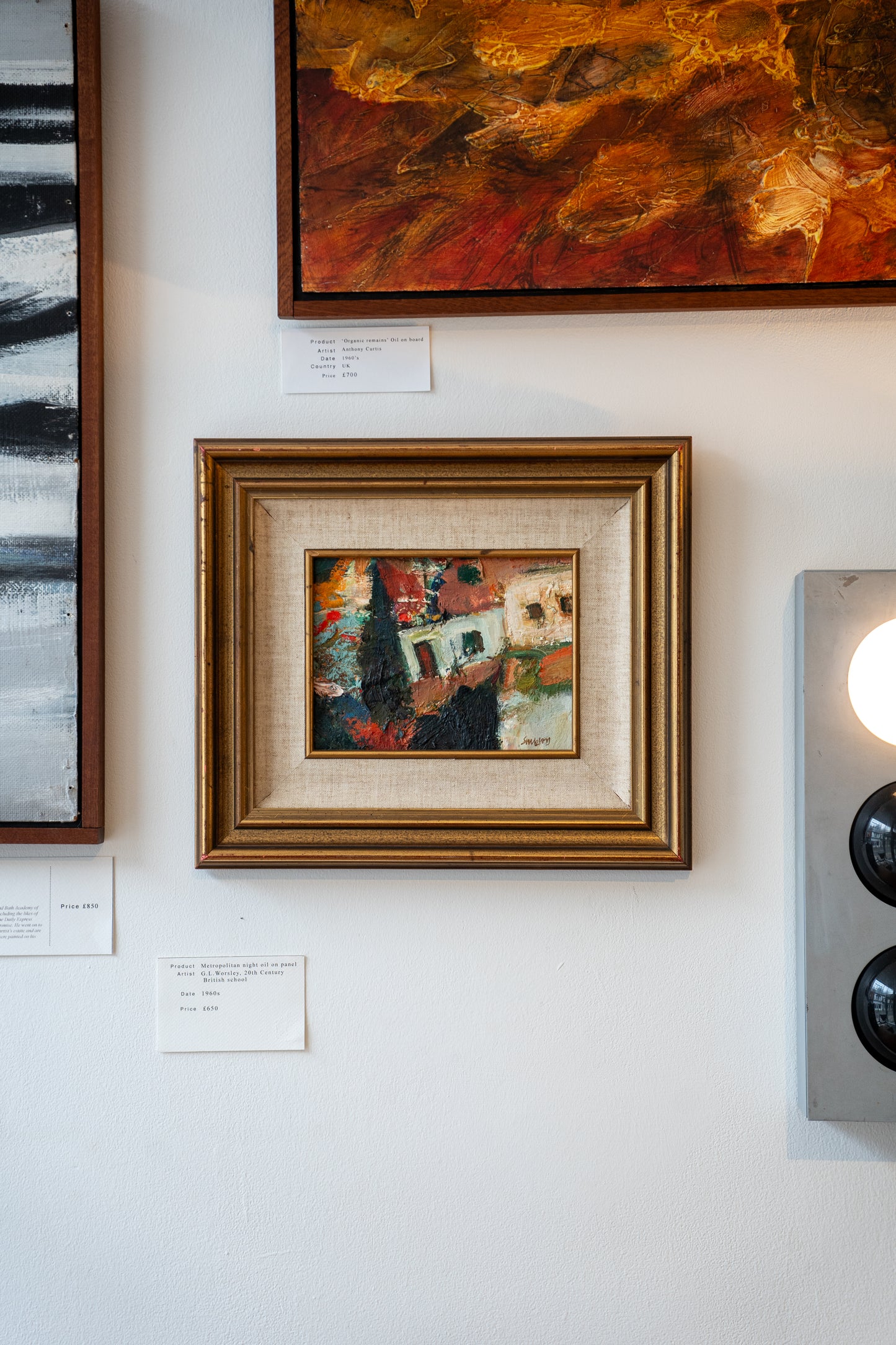 Trevor Stubley (British 1932-2010) "Landscape on Pavos"