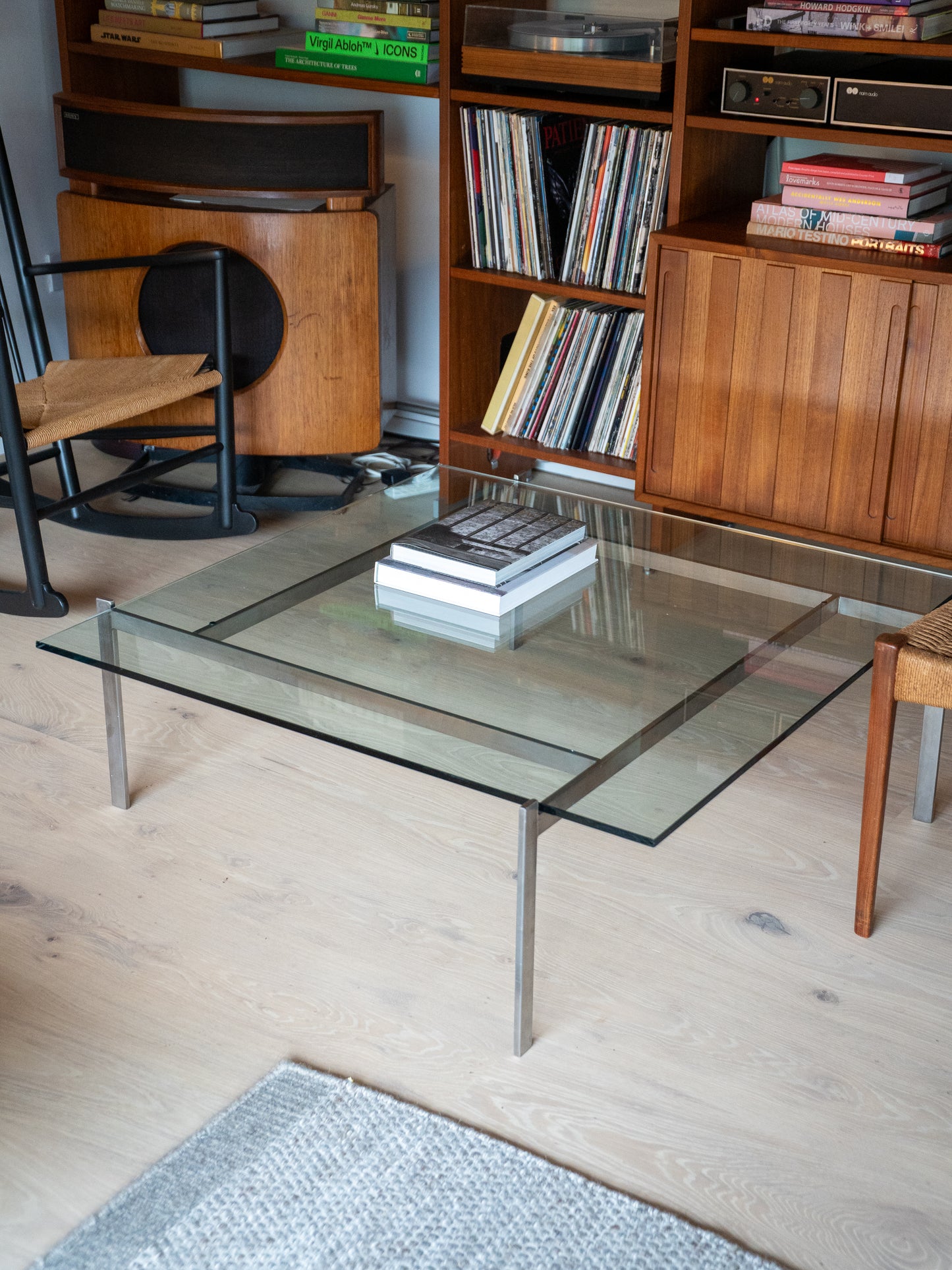 "PK61" Coffee Table by Poul Kjærholm for Fritz Hansen, Denmark (1960s)