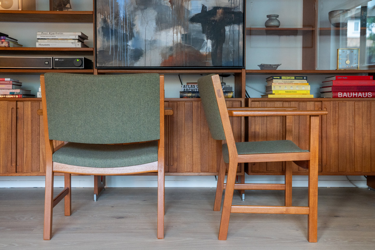 Set of 4 "AP-50" Armchairs by Hans Wegner, for A. P. Stolen (Denmark) 1960s