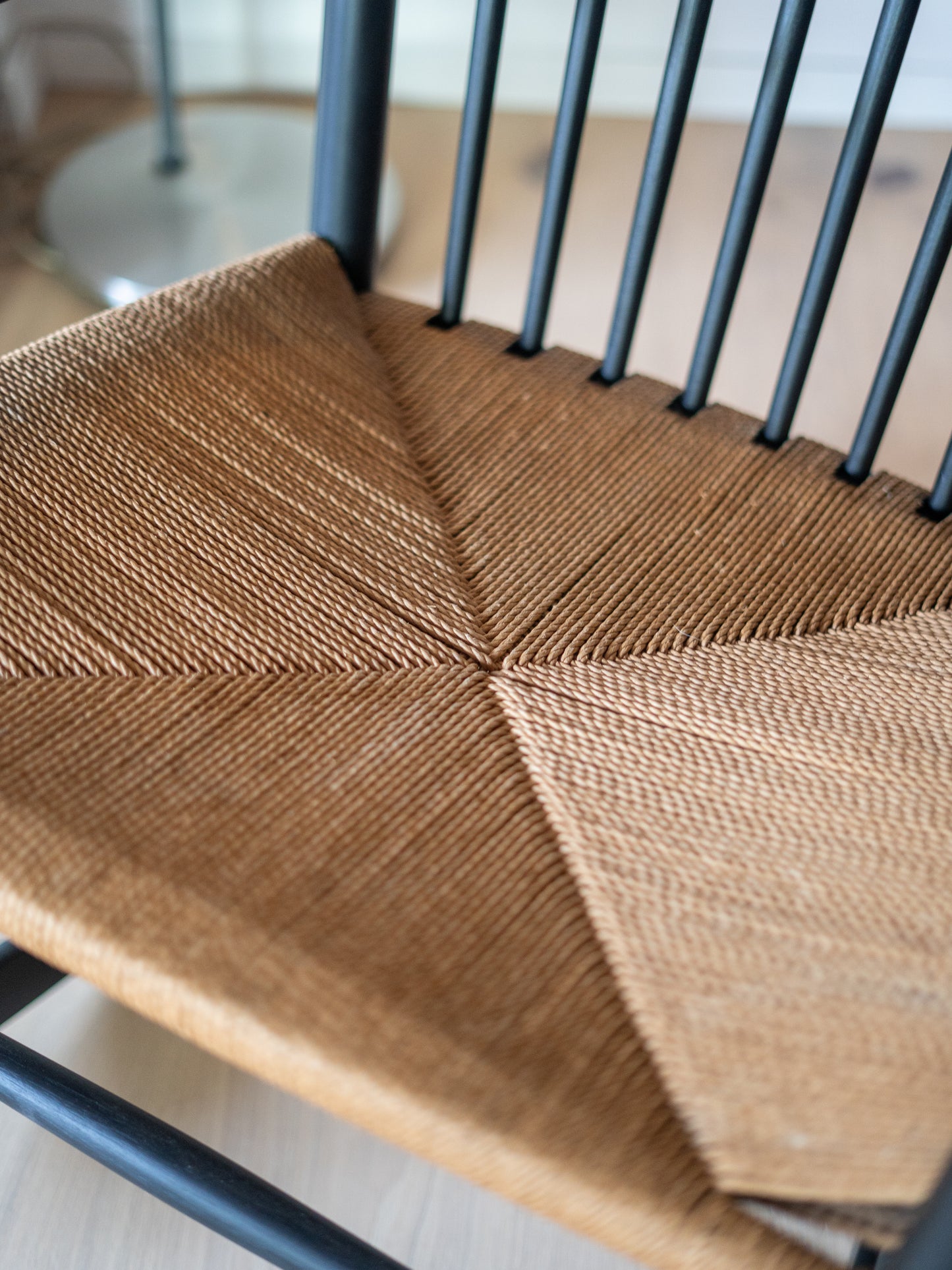 J16 Rocking Chair by Hans Wegner for FDB Mobler, (1970) Denmark