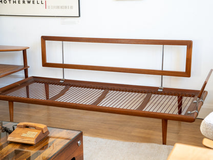 3 piece Teak Minerva Sofa Set by Peter Hvidt & Orla Mølgaard Nielsen for France & Søn, (1950s) Denmark