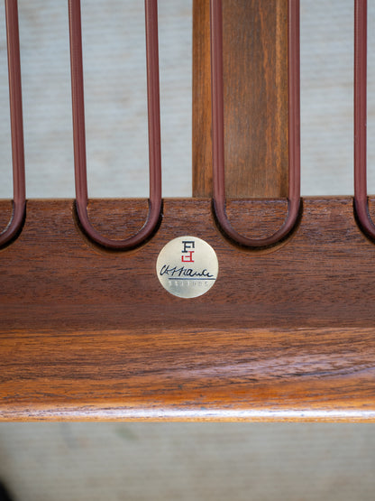 3 piece Teak Minerva Sofa Set by Peter Hvidt & Orla Mølgaard Nielsen for France & Søn, (1950s) Denmark