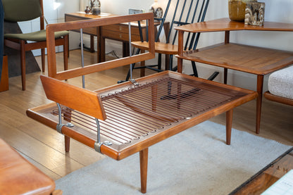 3 piece Teak Minerva Sofa Set by Peter Hvidt & Orla Mølgaard Nielsen for France & Søn, (1950s) Denmark