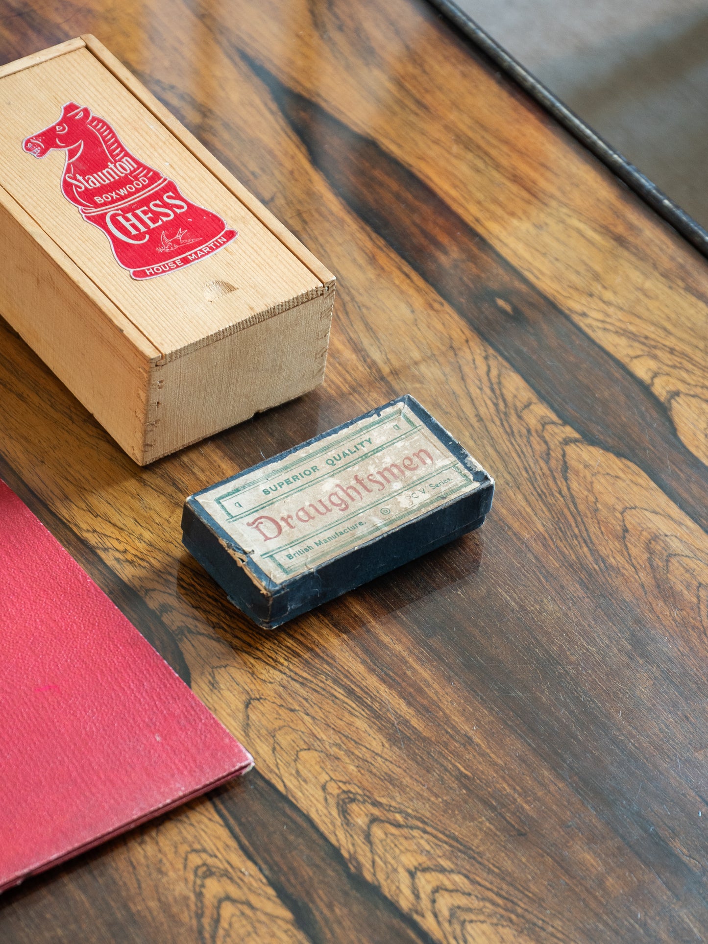 Boxwood and Ebony, Staunton Box Chess Set (1960s) UK