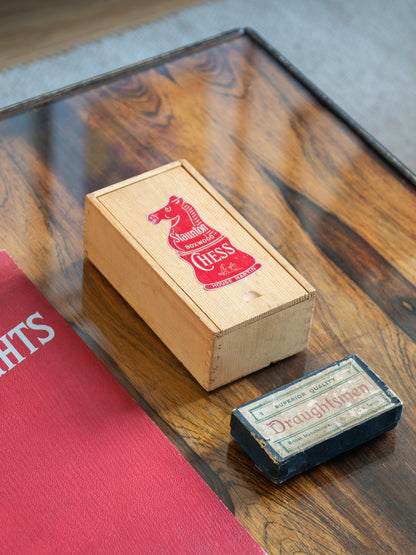 Boxwood and Ebony, Staunton Box Chess Set (1960s) UK