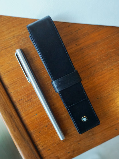 A Montblanc ballpoint pen with a Montblanc pen case (Germany)