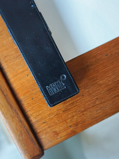 A Montblanc ballpoint pen with a Montblanc pen case (Germany)