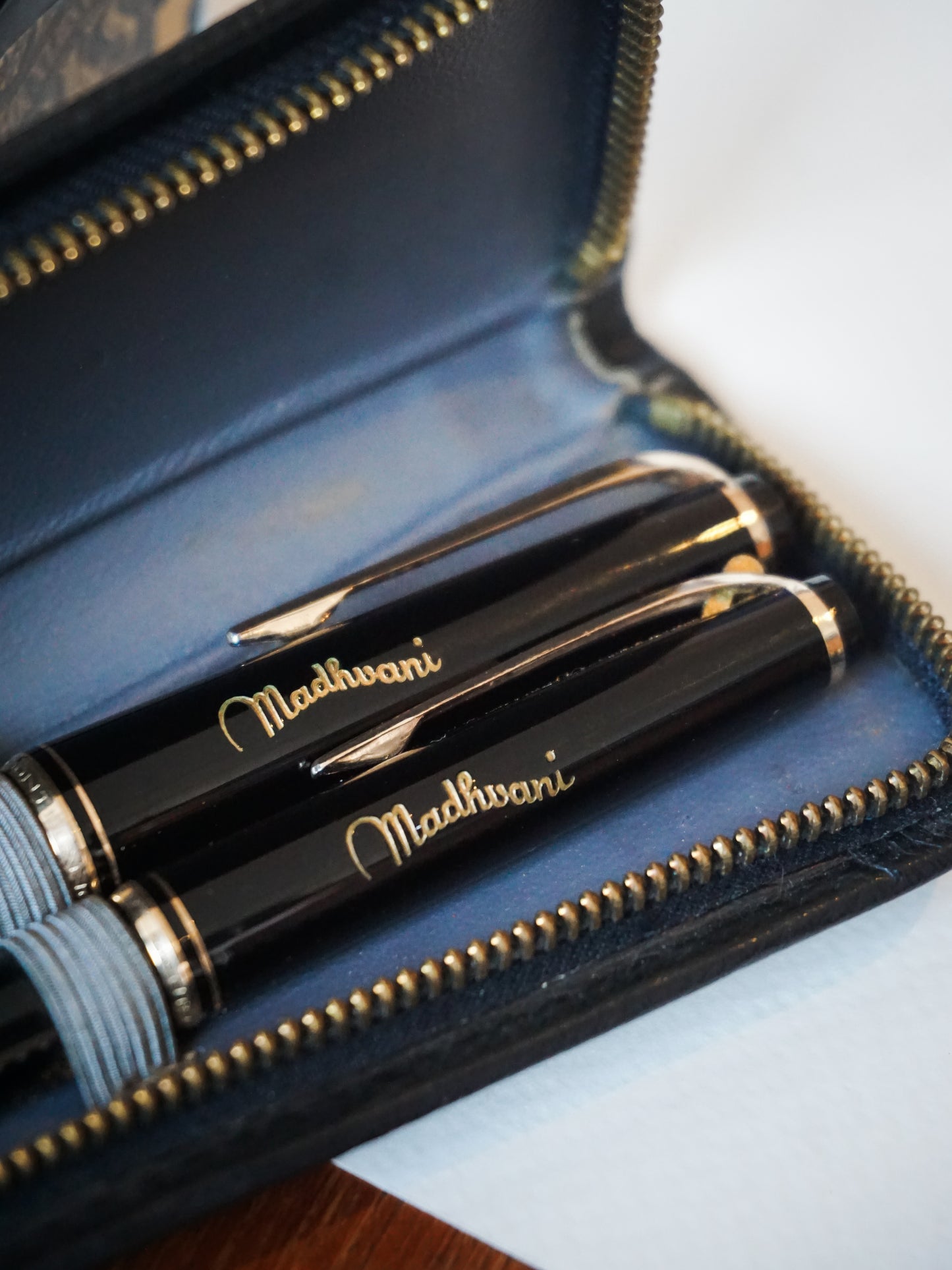 Montblanc 24 Fountain Pen & Montblanc 27 Ballpoint Pen, Original 1960/61 Set, Reconditioned, With Case & Certification
