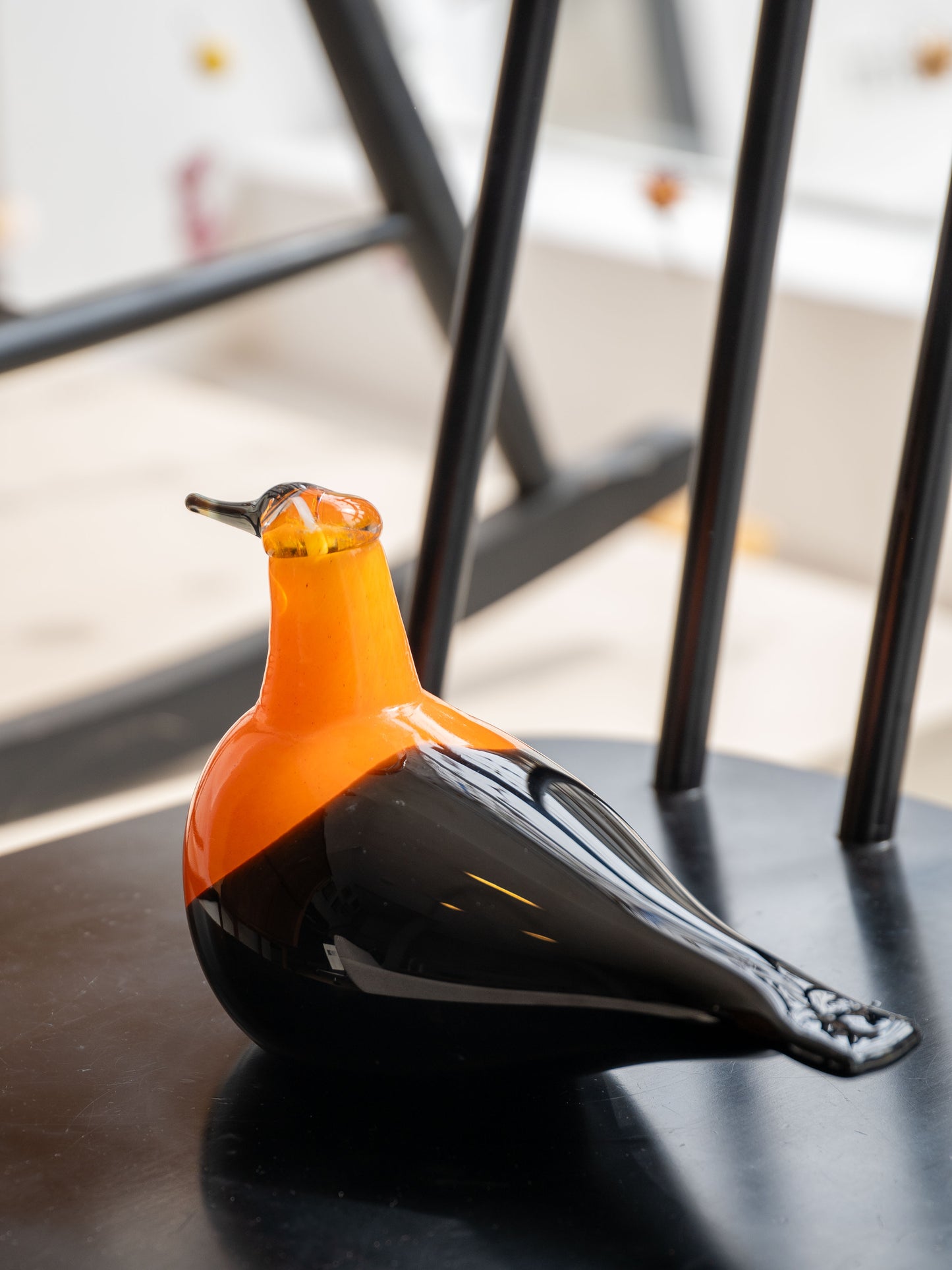 Nuutajärvi Glass Bird – “Golden Oriole” by Oiva Toikka, Finland