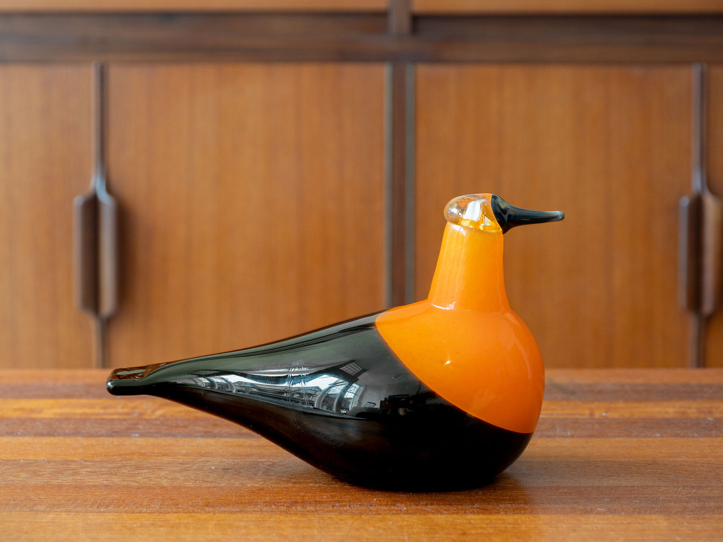Nuutajärvi Glass Bird – “Golden Oriole” by Oiva Toikka, Finland