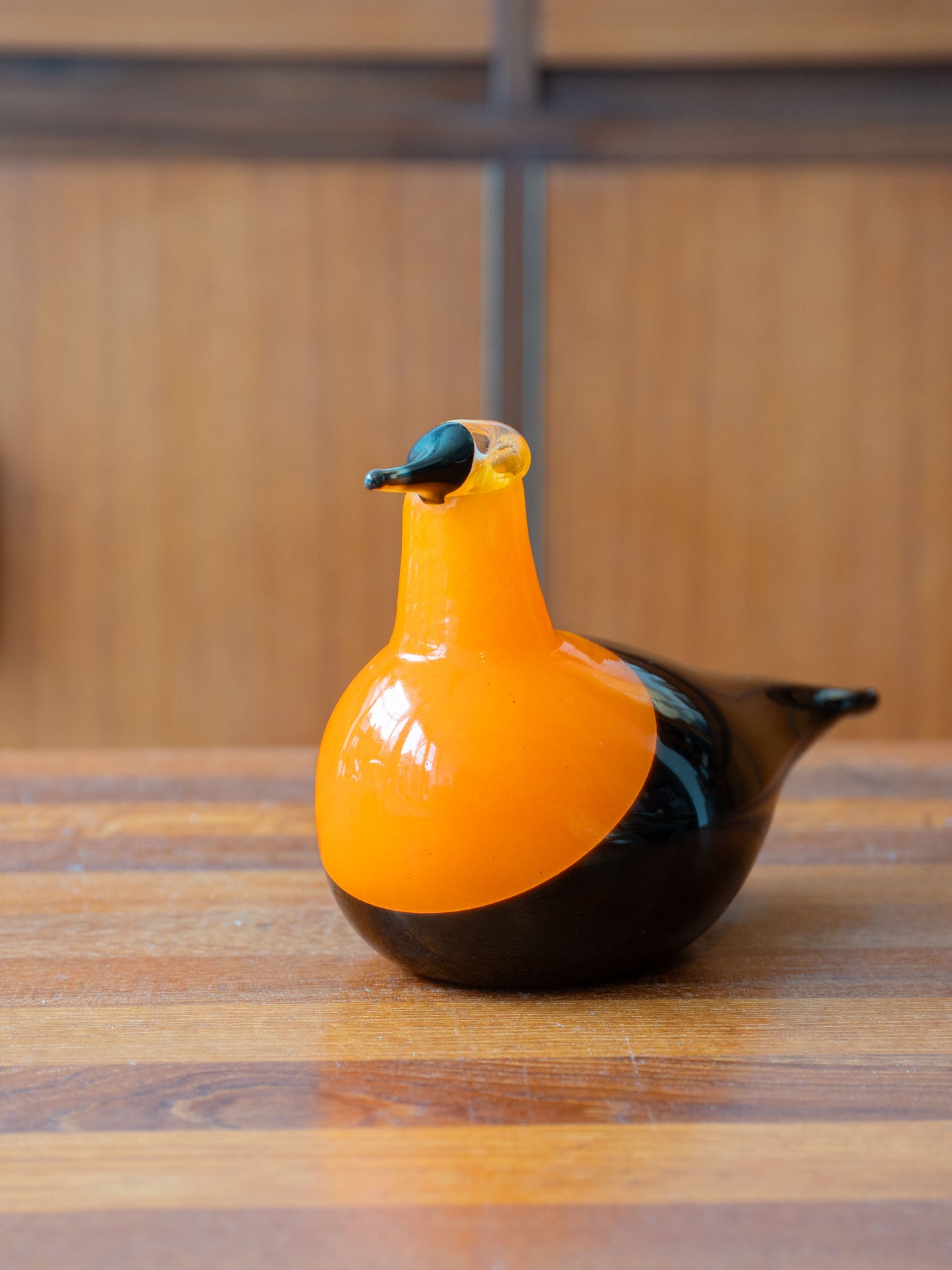 Nuutajärvi Glass Bird – “Golden Oriole” by Oiva Toikka, Finland