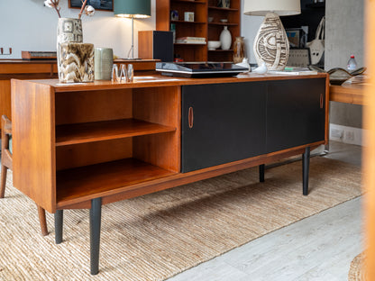 Teak 'Trio' Sideboard by Nils Jonsson for Troeds, (1960s) Sweden