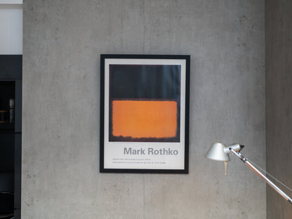 Mark Rothko: From The Postwar Collection - Guggenheim 1988 Exhibition Poster (Framed)