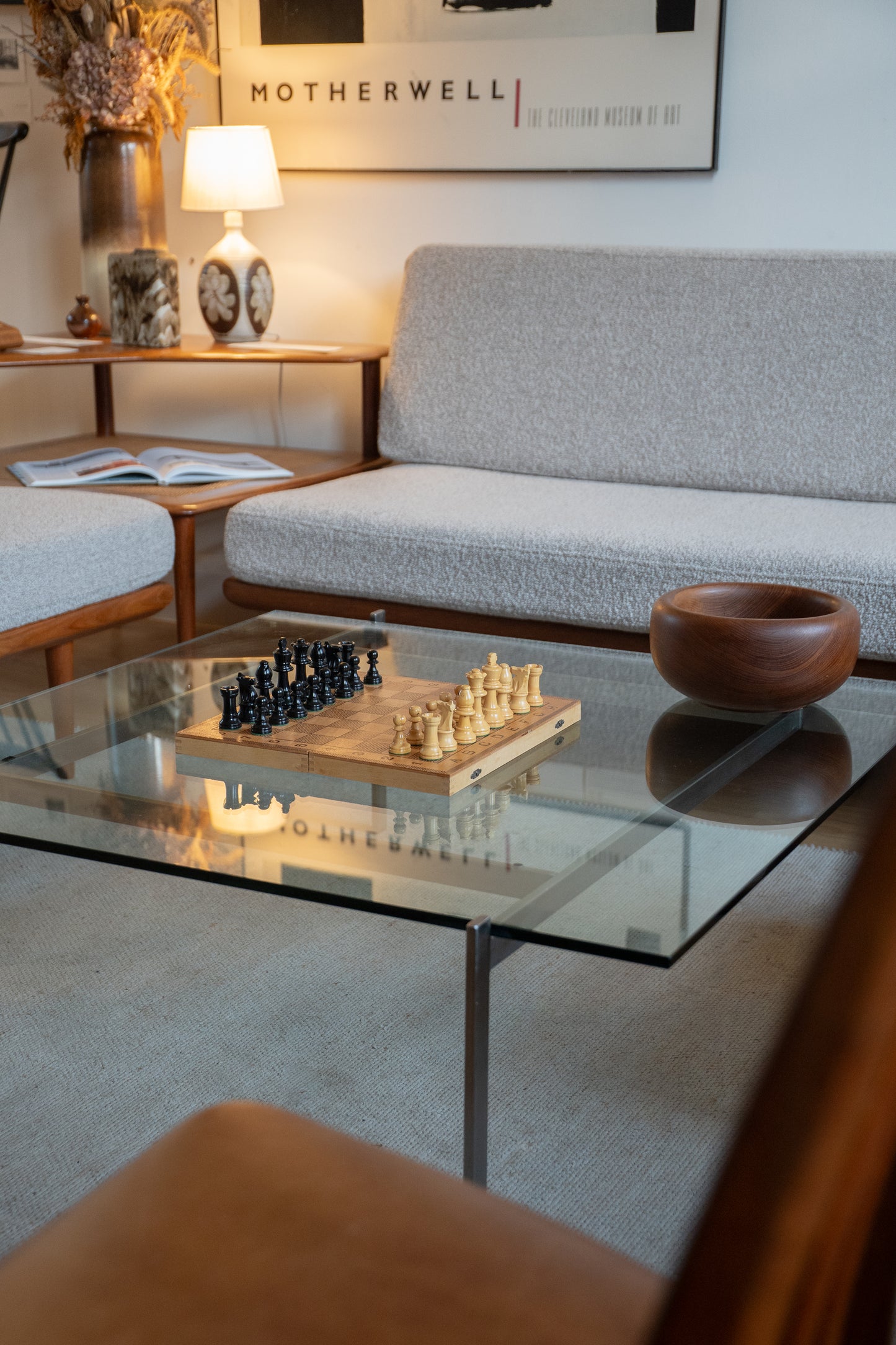 "PK61" Coffee Table by Poul Kjærholm for Fritz Hansen, Denmark (1960s)