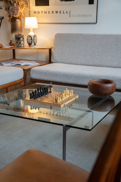 "PK61" Coffee Table by Poul Kjærholm for Fritz Hansen, Denmark (1960s)