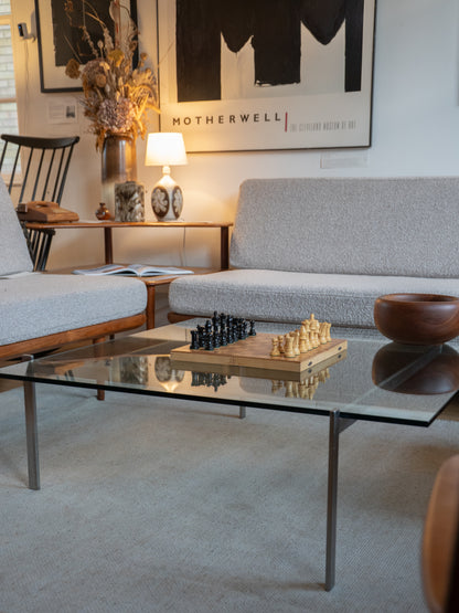 "PK61" Coffee Table by Poul Kjærholm for Fritz Hansen, Denmark (1960s)