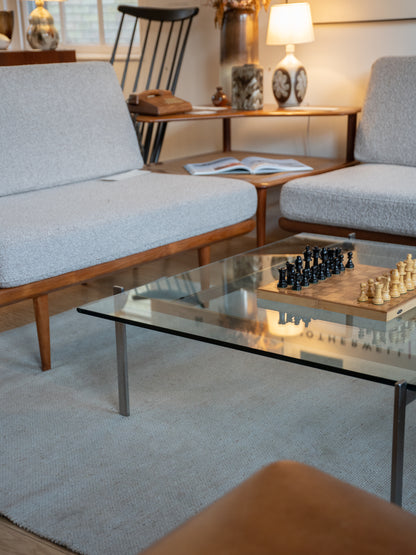 "PK61" Coffee Table by Poul Kjærholm for Fritz Hansen, Denmark (1960s)