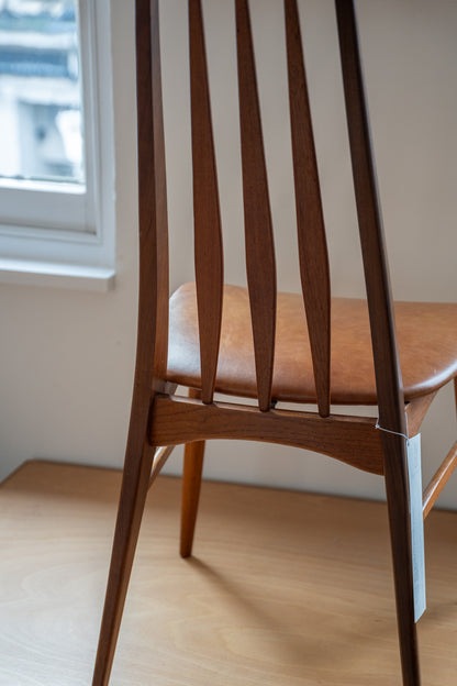 Set of Six 'Eva' Chairs by Niels Koefoed for Koefoeds Hornslet, (1960s) Denmark