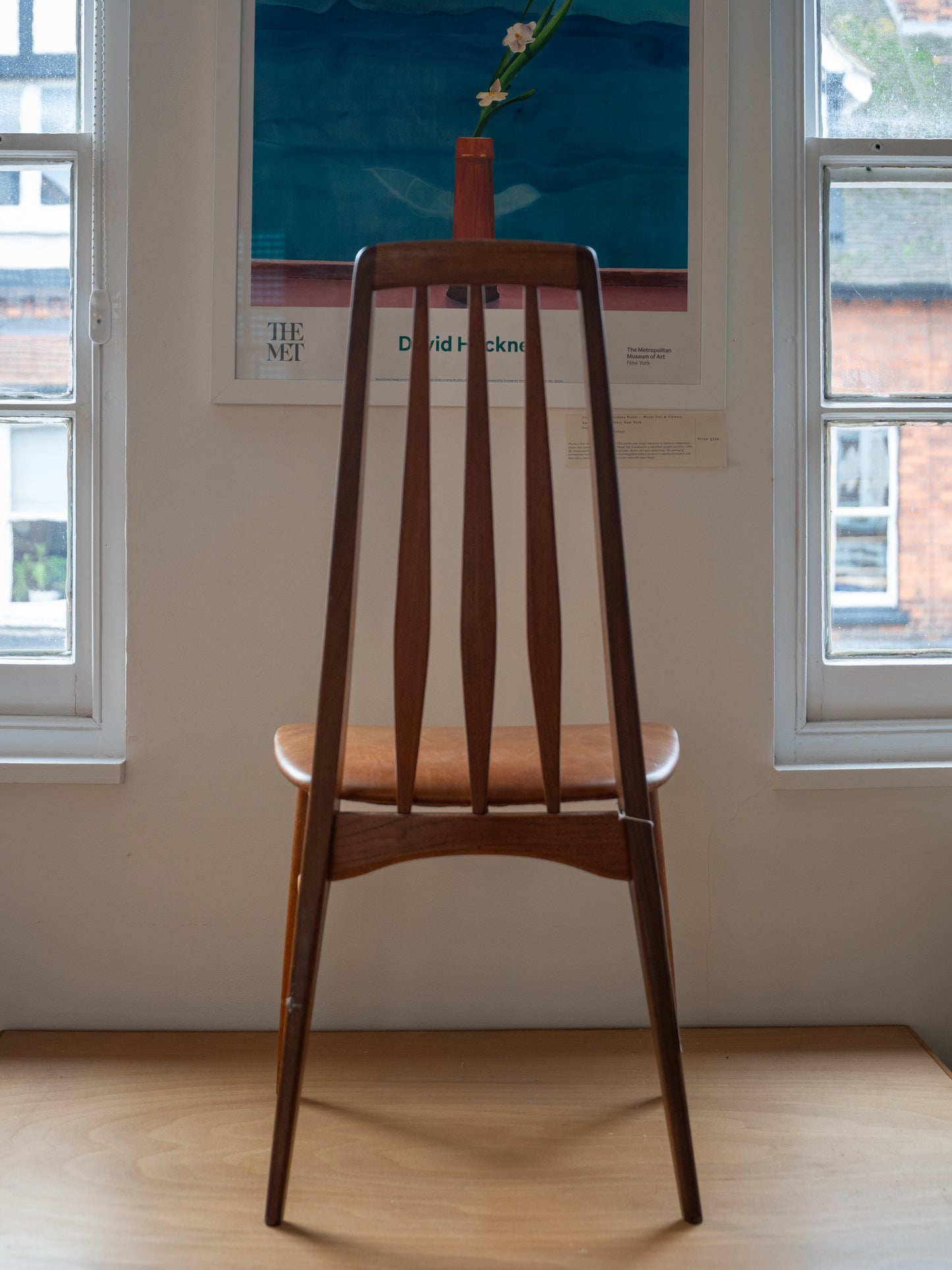 Set of Six 'Eva' Chairs by Niels Koefoed for Koefoeds Hornslet, (1960s) Denmark