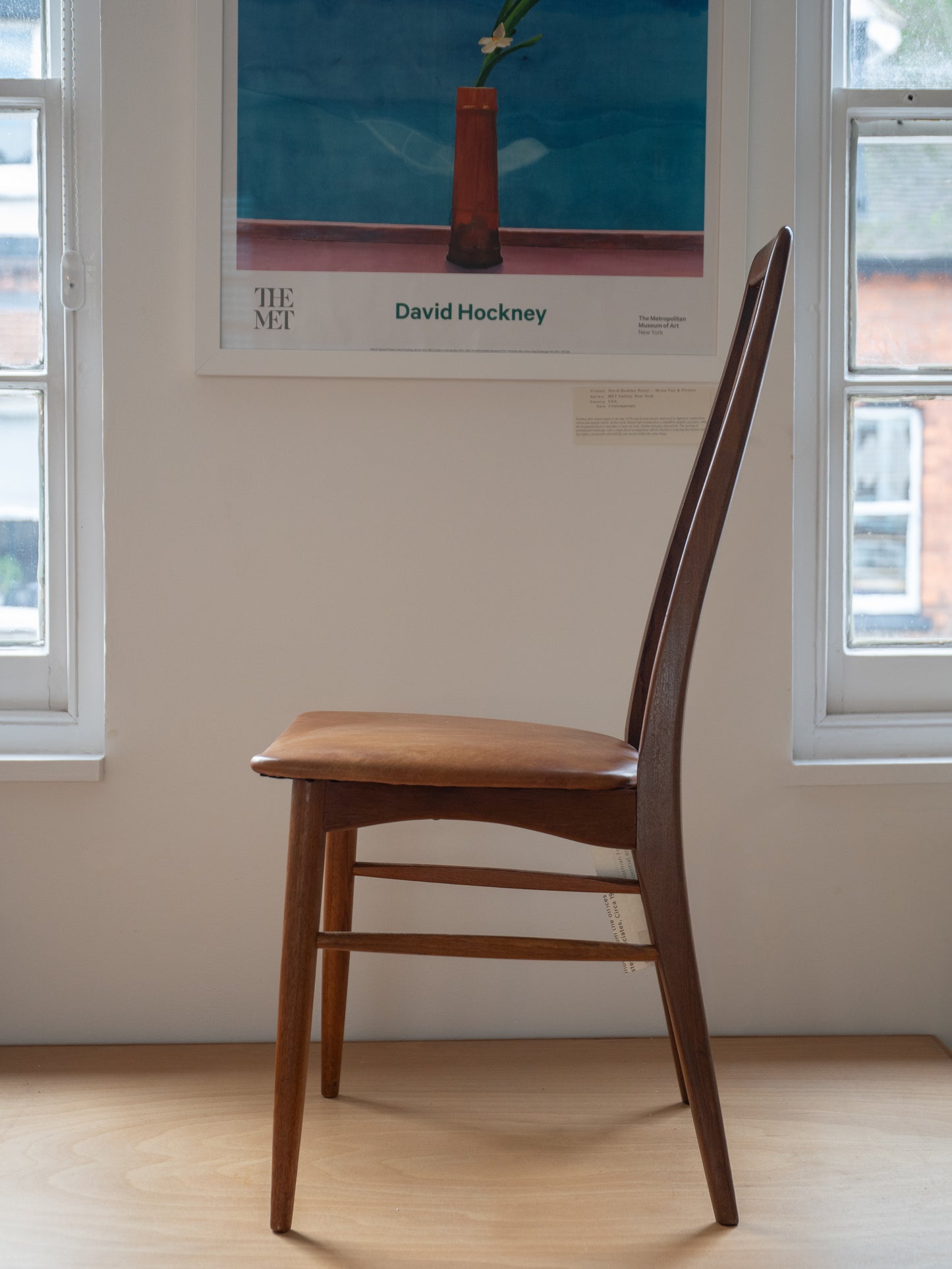 Set of Six 'Eva' Chairs by Niels Koefoed for Koefoeds Hornslet, (1960s) Denmark