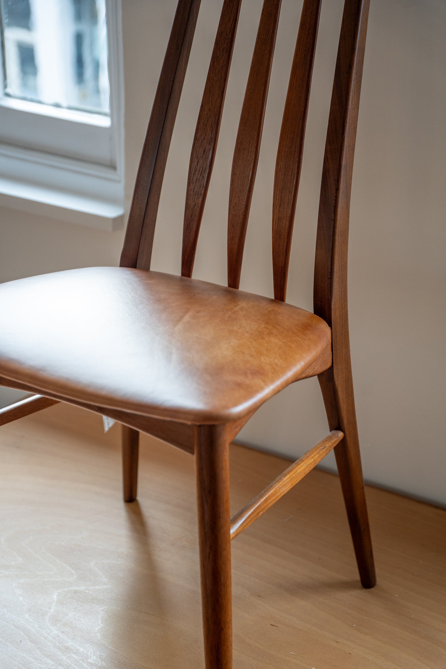 Set of Six 'Eva' Chairs by Niels Koefoed for Koefoeds Hornslet, (1960s) Denmark