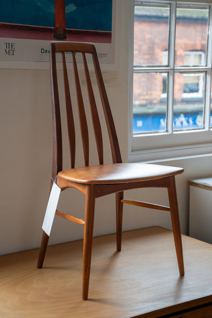 Set of Six 'Eva' Chairs by Niels Koefoed for Koefoeds Hornslet, (1960s) Denmark