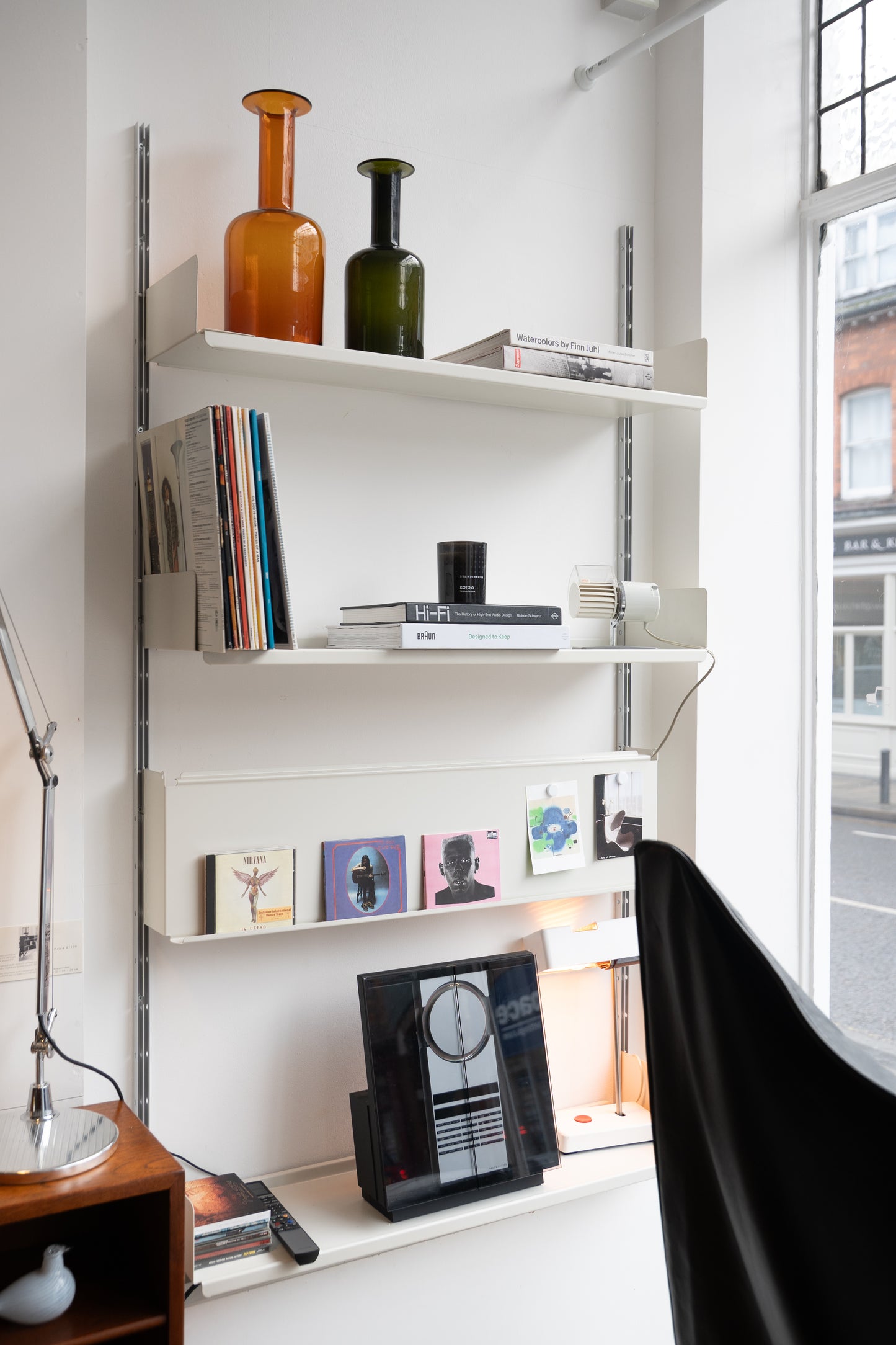 Vintage Dieter Rams (b.1932) Vitsoe '606 Universal' Modular Shelving System