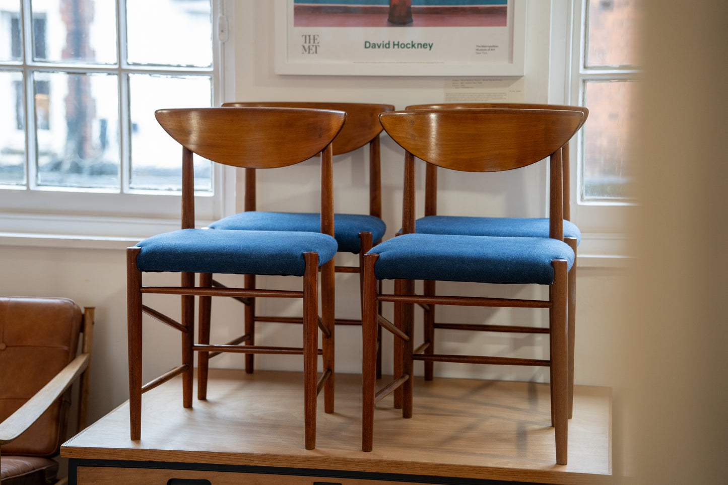 Set of 4 'Model 316' Teak Dining Chairs by Peter Hvidt & Orla Mølgaard-Nielsen for Søborg Møbelfabrik (Denmark) 1960s