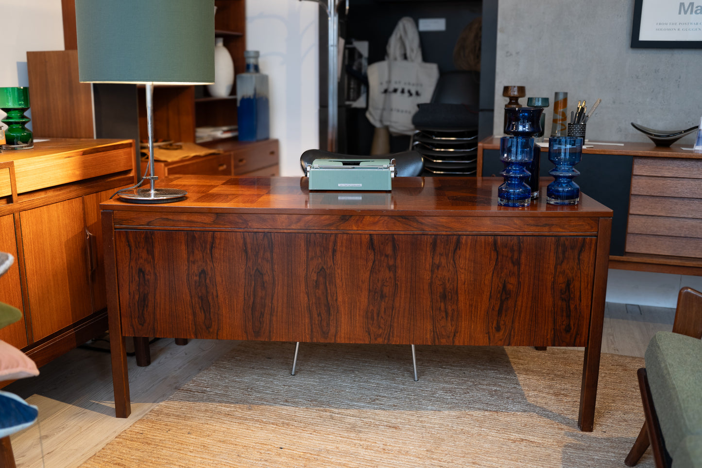 Rosewood Desk by P.S. Heggen of Norway, Norway (1970s)
