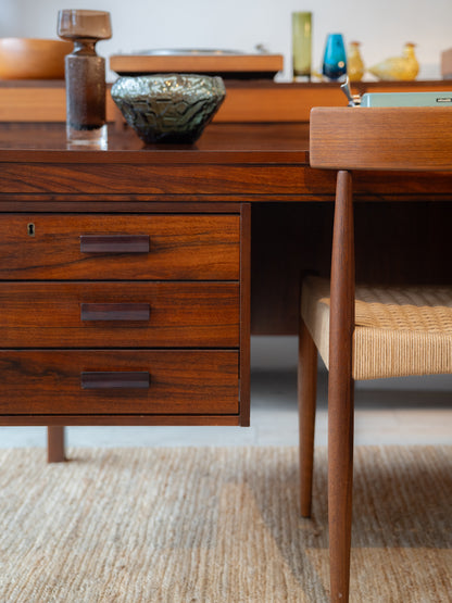 Rosewood Desk by P.S. Heggen of Norway, Norway (1970s)