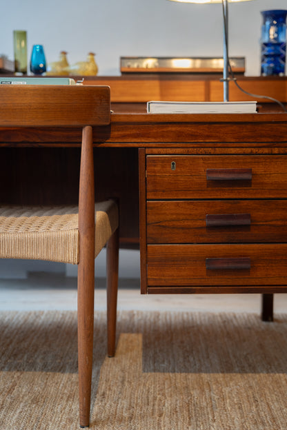Rosewood Desk by P.S. Heggen of Norway, Norway (1970s)