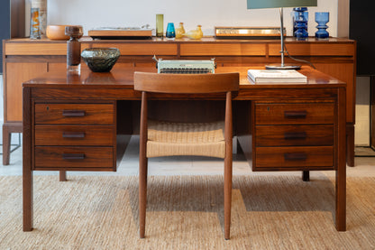 Rosewood Desk by P.S. Heggen of Norway, Norway (1970s)
