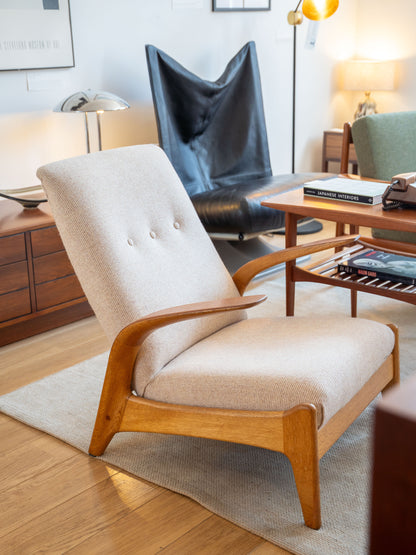 Teak & Beech Armchair by Rastad & Relling for Gibson & Slater (UK) 1960s