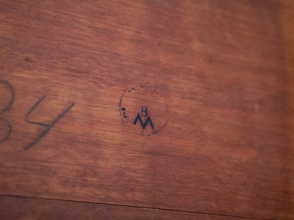 Rosewood Extending Table by Henry Rosengren Hansen for Brande Møbelindustri, (1960s) Denmark