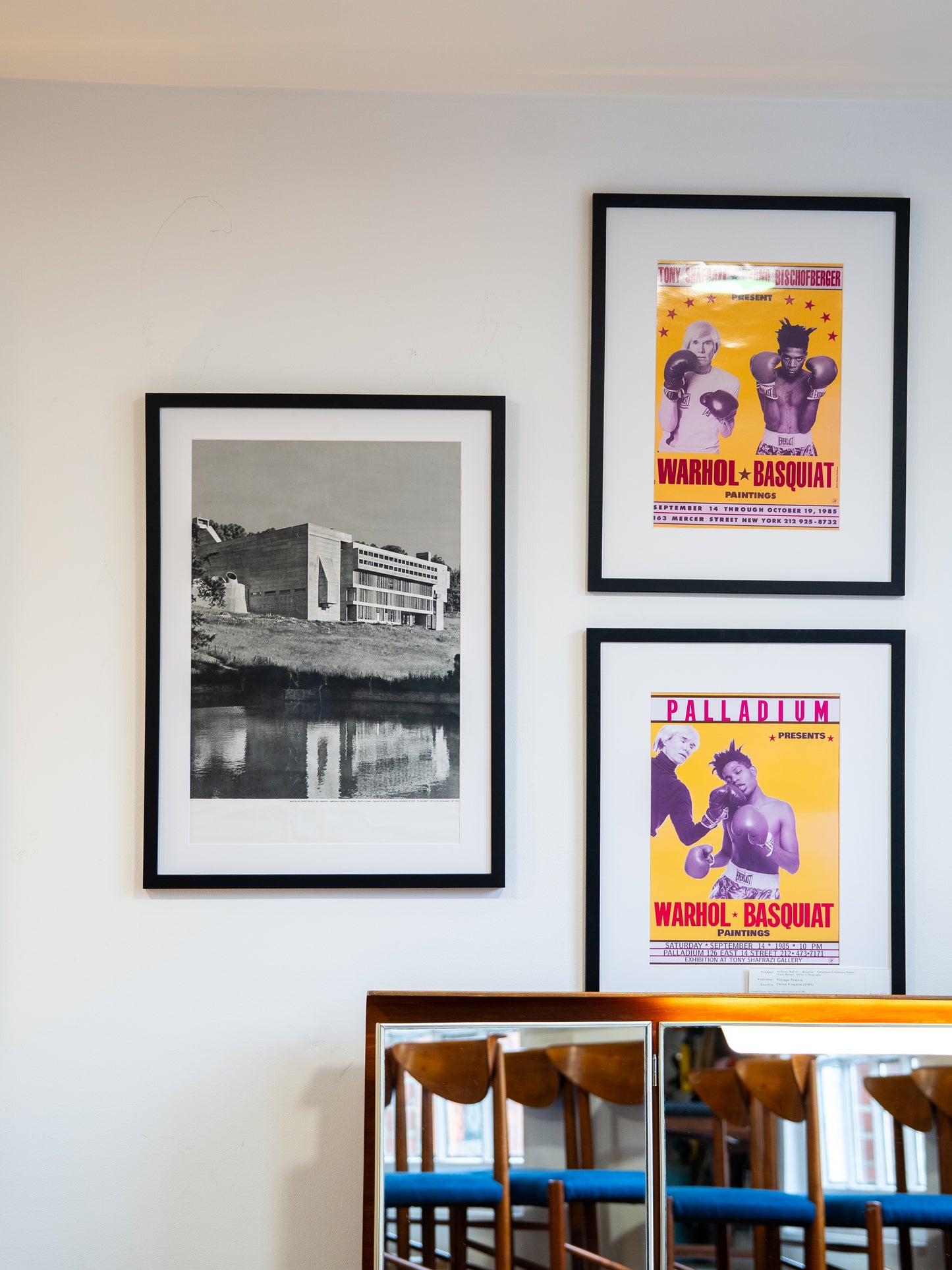 Framed Poster of Le Corbusier's Couvent Sainte-Marie de La Tourette, Edition 62/91 (1953-60)