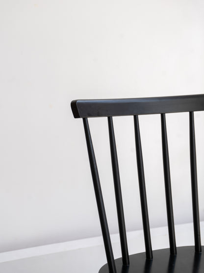 Ebonised Stick Back Chair by Ky Varjonen, (1950s) Finland