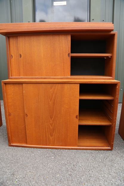 Poul Cadovious Large Teak Royal System (Denamrk) 1960s