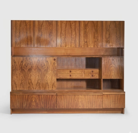 'Bridgeford' Rosewood Wall Storage Unit by Robert Heritage for Archie Shine, (1970s) UK
