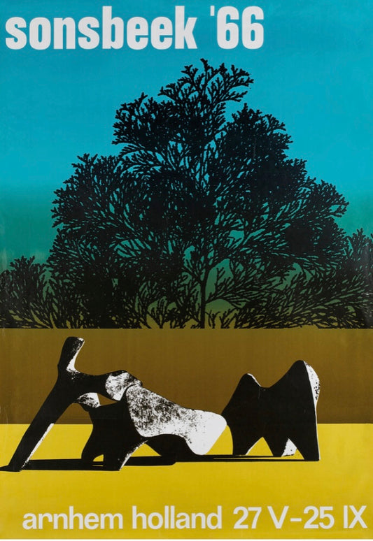 Sonsbeek ’66 Exhibition Poster by Otto Treumann