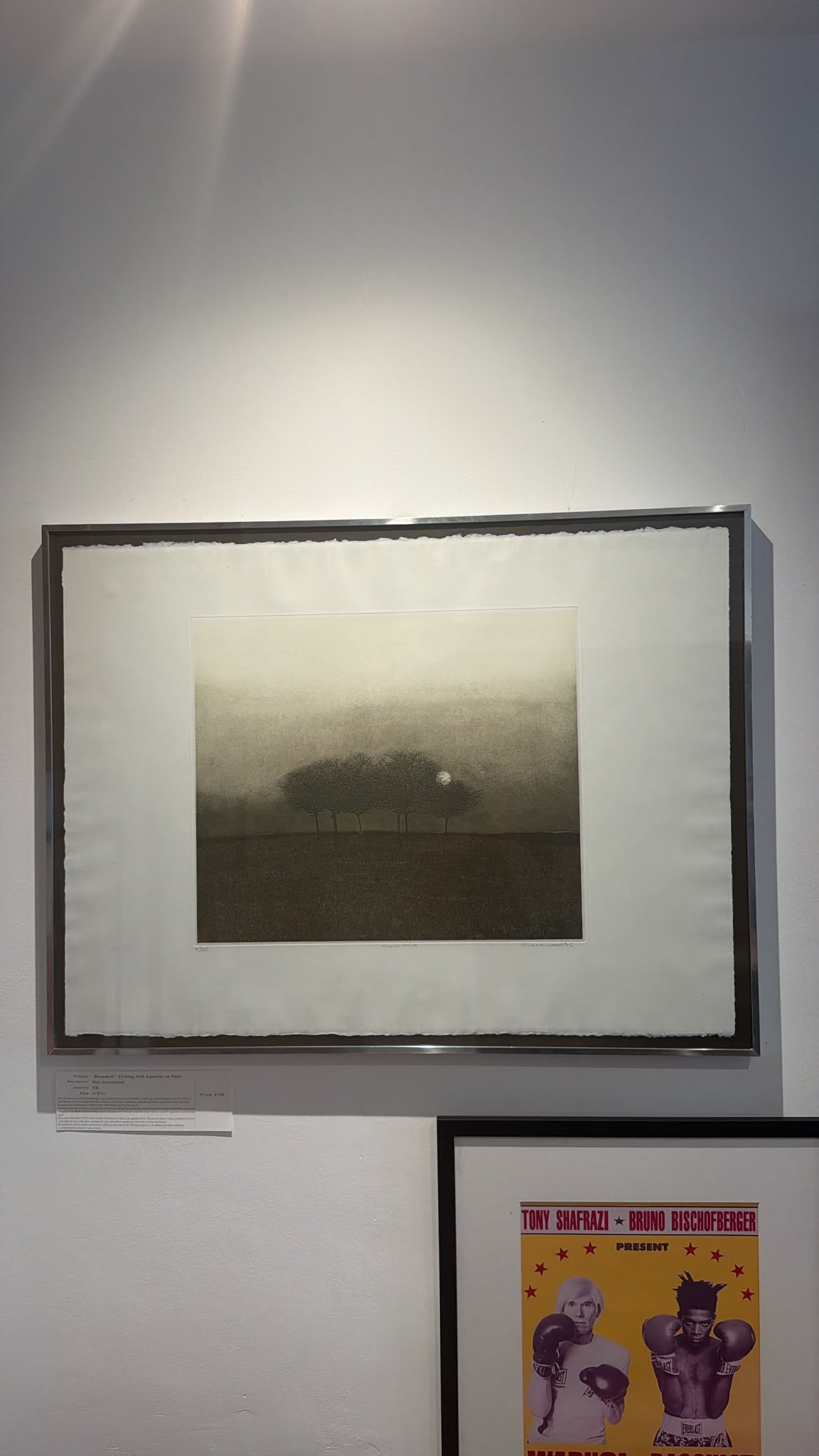 'Moonmist' (1975) Phil Greenwood (b.1943) Etching with Aquatint on Paper