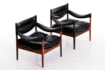 Four 'Modus' Chairs by Kristian Solmer Vedel for Sören Willadsen, (1963) Denmark