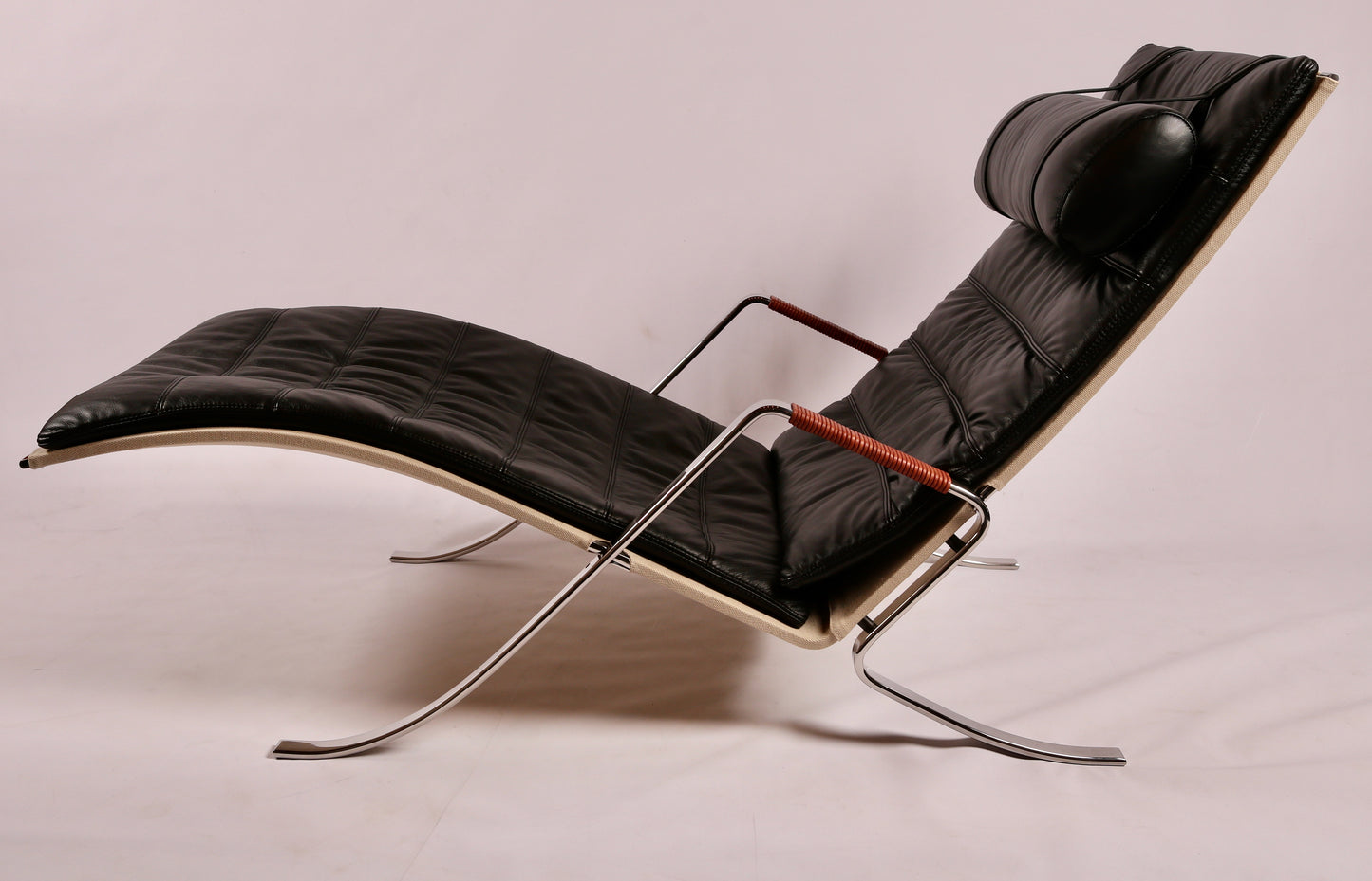 FK-87 Grasshopper Chaise Lounge by Fabricius &amp; Kastholm for Alfred Kill, 1960s (2 available)