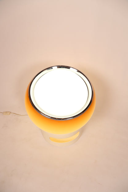 A Harvey Guzzini 1970's 'Clan' space age floor lamp (1960s) Italy