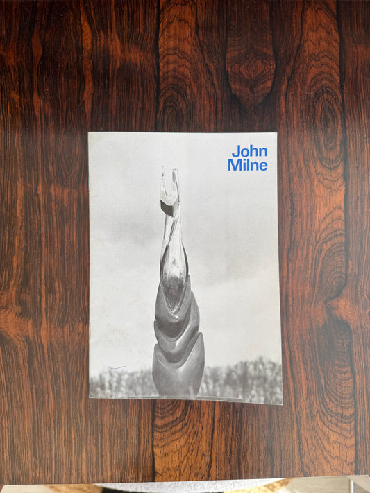 John Milne, Gilbert Parr Gallery Exhibition Catalogue