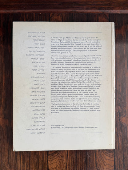 St. Ives, 1939-64: Twenty Five Years of Painting, Sculpture and Pottery