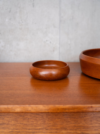 Small Hand-Turned Danish Bowl (Danish) 1960s