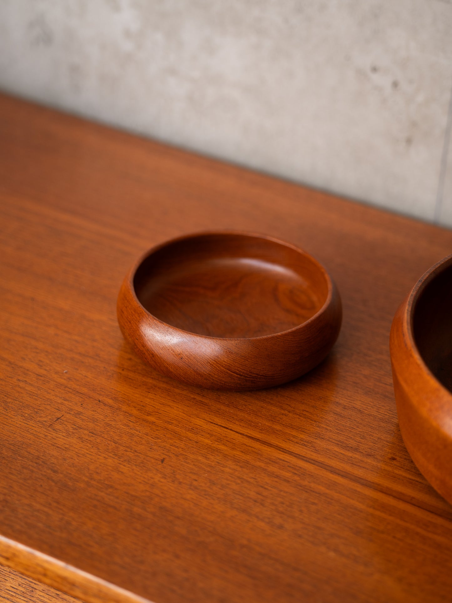 Small Hand-Turned Danish Bowl (Danish) 1960s