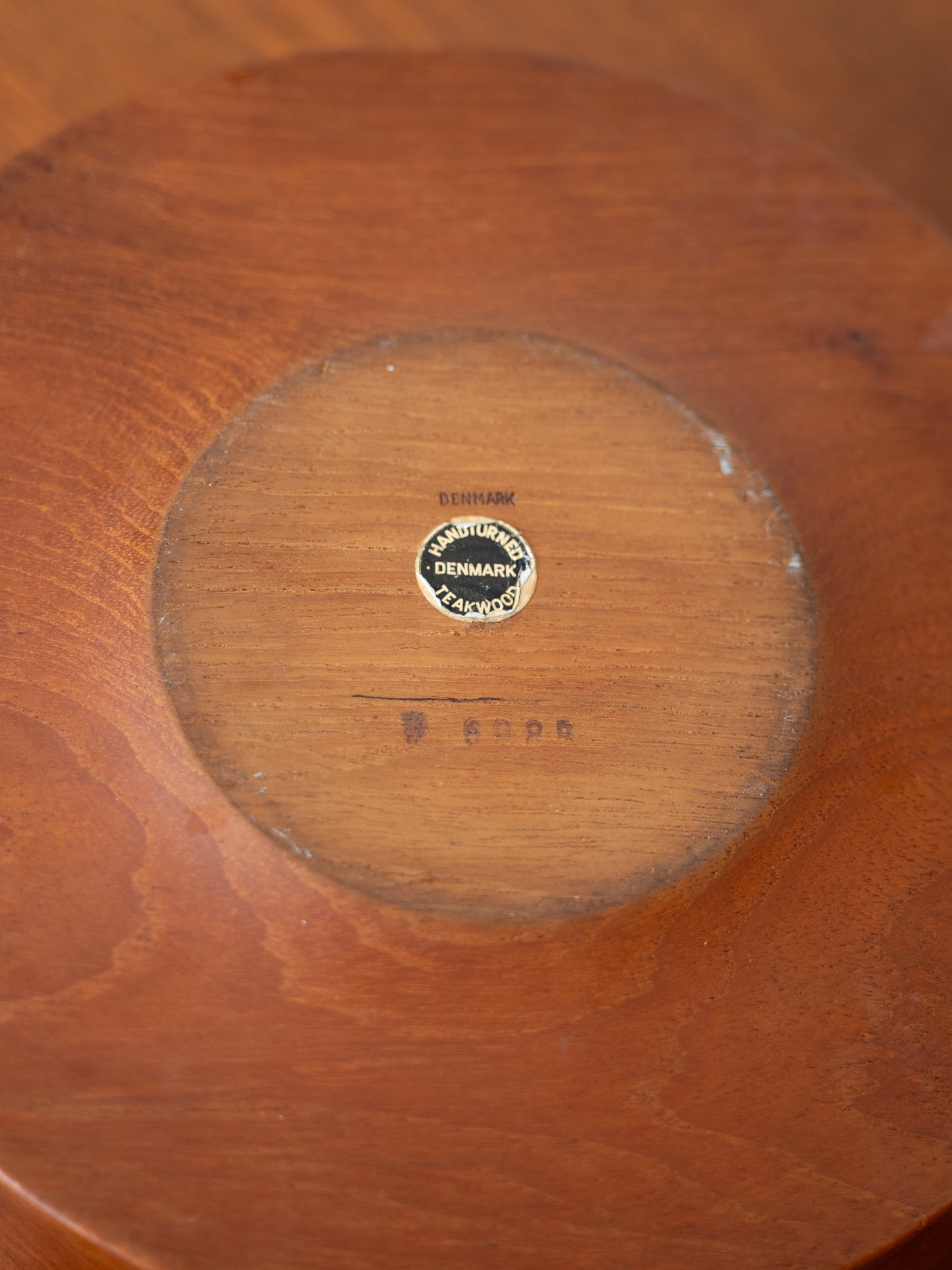 Danish Teak Bowl by Haddonstone, Denmark (1960s)