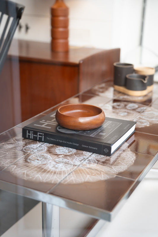 Small Hand-Turned Danish Bowl (Danish) 1960s